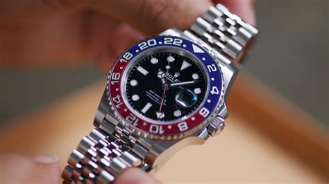 rolex gmt master pepsi hands|rolex gmt pepsi holes.